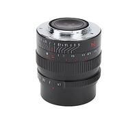 Objectif de Mise au Point Manuelle 24 Mm F1.4 APS C pour GH4 GM1 M1 avec Grande Ouverture, Structure à 9 Lames, Deux Objectifs Ed, Matériau Métallique