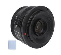 Objectif de Portrait à Grande Ouverture 25 Mm F1.8 Objectif de Caméra à Mise au Point Manuelle pour FX Mount X T1 XA1 X E2 X M1 X Pro2 Noir Perspective Humaniste Appropriée