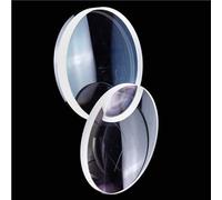 Objectif de télescope astronomique D80 80mm, Verre réfractif achromatique à Film Bleu à Double séparation, 1 pièce(D80F800)