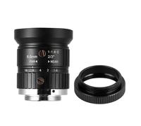 Objectif de vidéosurveillance Eatbuy C Mount CW-FM0816-5MP à iris manuel, compatible avec la plupart des modèles de caméras de sécurité