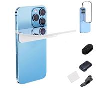 Objectif Effet Miroir - Capturez Instantanément De Superbes Reflets, Kit De Clips pour Miroir D'appareil Photo De Smartphone, Miroirs Rabattables Réglables en Verre HD