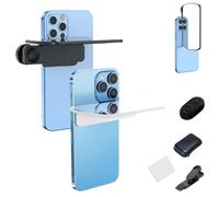 Objectif Effet Miroir - Capturez Instantanément De Superbes Reflets, Kit De Clips pour Miroir D'appareil Photo De Smartphone, Miroirs Rabattables Réglables en Verre HD