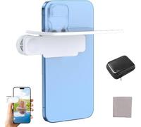 Objectif Effet Miroir - Capturez instantanément des Reflets époustouflants. Clip Miroir for Appareil Photo de Smartphone for la Photographie de Voyage en extérieur.(White)