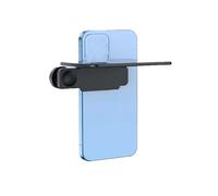 Objectif Effet Miroir for capturer instantanément des Reflets époustouflants. Kit de Clips for Miroir d'appareil Photo de Smartphone. Miroir Rabattable réglable en Verre HD(Black)