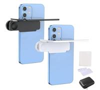 Objectif Effet Miroir - Kit De Clips De Réflexion For Smartphone, Photographie De Portraits, Reflets Du Ciel, Miroir De Téléphone En Verre HD For La Photographie De Voyage En Extérieur(White+black)