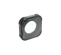 Objectif en verre optique HD 15X macro gros plan multicouche pour caméra Vlog pour GoPro Hero 9 Noir