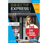 Objectif Express 1 3ème édition-Pack Livre de l'élève + version numérique Livre avec 1 CD-Rom - Sara Kaddani - Hachette F.l.e. - Livre CD-ROM - Méthode de langue CD