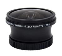 Objectif Extreme-Fish-Eye (0,21x) Compatible avec Le Panasonic Lumix DMC-LX7 (Adaptateur d’Objectif Inclus)