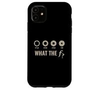 Objectif F-Stop Funny Camera What-The F-Stop Shirt Photographie Coque pour iPhone 11