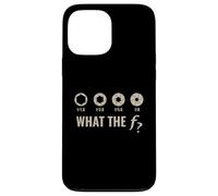 Objectif F-Stop Funny Camera What-The F-Stop Shirt Photographie Coque pour iPhone 13 Pro Max