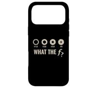 Objectif F-Stop Funny Camera What-The F-Stop Shirt Photographie Coque pour iPhone 17 Pro Max