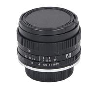 Objectif F1.7 50 mm, verre optique en alliage d'aluminium, revêtement multicouche compact, objectif plein format F1.7 de 50 mm pour appareils photo reflex numériques