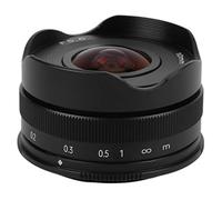 Objectif Fish Eye Ultra Large 10mm F5.6 M4/3 Monture APS-C pour Caméra GH5/GM10/GX8/GF9/G7/G85