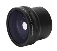 Objectif Fisheye 58 Mm 0,25x, Objectif Fisheye Super Macro Haute Définition 58 Mm 0,25x avec Cache-poussière pour Appareil Photo Numérique pour la Photographie Macro