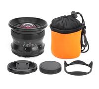 Objectif Fisheye à Mise Au Point Fixe 12mm F2 Grand Angle, Ouverture Large, Compatible M3 / M5 / M6 - Haute Qualité Optique, Construction Compacte Et Lumineuse pour Photographie
