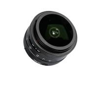 Objectif Fisheye Circulaire Ultra-Large 6,5 mm F2.0 192° for E/M/4/3/RF/Z(M4/3)