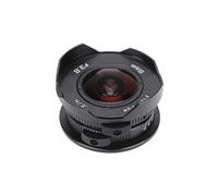 Objectif Fisheye Grand Angle 180 ° 8mm F3.8 pour Caméra sans Miroir à Monture Olympus M4 / 3