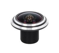 Objectif Fisheye Haute définition 5MP, Longueur 1,8 mm, Ouverture Fixe, Vue Grand Angle 190°, matériau en Alliage d'aluminium pour caméra de vidéosurveillance, Objectif de