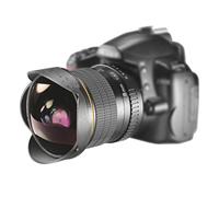 Objectif fisheye ultra grand angle manuel 8 mm F / 3.0 pour Canon pour appareil photo reflex numérique Nikon, modèle B