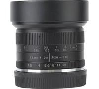 Objectif à Focale fixe GENERIQUE Objectif fix 7 artisans 7.5mm F/2.8 Fisheye 180 ° pour Panasonic/Olympus/XiaoYi M4/3