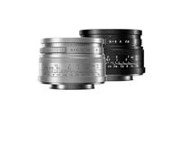 Objectif Fixe 7artisans 35 mm F1.4 Mark II APS-C, Compatible avec Sony ZVE10, NEX-6, Fujifilm FX, Canon EOS-M, Olympus Lumix M43, Nikon Z5 et Canon RF.(Black)