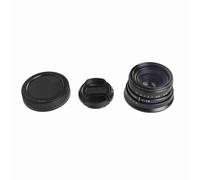Objectif Fixe Manuel 25mm F1.8 M43, Portrait, Aluminium, Ouverture Ajustable - Haute Performance Optique, Construction Robuste, Compatible Appareils sans Miroir