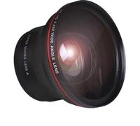Objectif Grand Angle 0,43x HD avec Macro Compatible avec Canon EOS Rebel T7i T6i T5i T3i SL1 77D 52 55 58 mm(1x55MM)