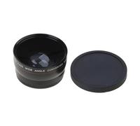 Objectif grand angle 0,45 x 55 mm avec macro portion lentille de conversion en verre optique étanche pour reflex numérique A77 A280 A290 A380 A590