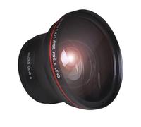 Objectif Grand Angle 52 mm 0,43x HD avec Fonction Macro Compatible avec Nikon D7100/D7000/D5600-D5100/D3300-D3100