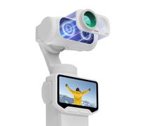 Objectif Grand Angle à Fixation magnétique caméra pour Insta360 Luna Ultra Champ de Vision HD amélioré, Verre Optique, livré avec Un étui de Rangement et Un Chiffon de Nettoyage