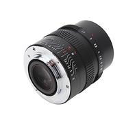 Objectif Grand Angle à Grande Ouverture 24 Mm F1.4, Objectif de Caméra Demi-Cadre à Mise au Point Manuelle APS C pour Caméra à Monture M4/3 GH3 GH4 GF1 GM1 GM5 EM1 EM5