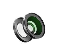 Objectif Grand Angle HD 40,5 mm, Compatible avec Sony ZV-1F, ZV-E10, A5000 et A6000. Adaptateur d'objectif supplémentaire 2 en 1 : Grand Angle 18 mm et Macro 10x.