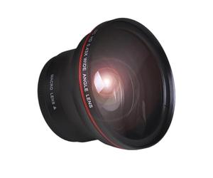 Objectif Grand Angle HD 52MM 0.43x, Compatible avec Nikon, D7100 D7000 | D5600 D5300 D5200 D5100 D3300 D3200 D3100, 18-55MM, 18-200mm