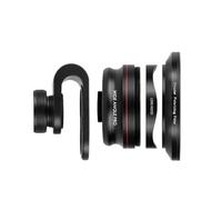 Objectif Grand Angle polarisé XMSJ/120 degrés, Objectif Grand Angle Moment 18 mm for téléphone Portable