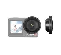 Objectif grand angle pour DJI Osmo Action 5 Pro - Vision ultra large 180 °, revêtement double couche, résistant aux rayures, léger et compact avec monture filetée