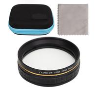 Objectif Gros Plan, Filtre Macro Gros Plan en Verre Optique, Tirez Plus Loin pour Photographier des Fleurs et des Gouttes d'eau (55mm)