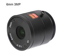 Objectif haute qualité pour optique de sécurité, objectif fixe avec monture CS HD3MP et mise au point fixe, objectif à monture CS pour capteurs