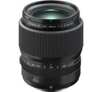Objectif hybride Fuji GF 80mm f/1.7 R WR Noir Noir E