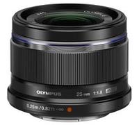Objectif hybride Olympus M.Zuiko Digital 25mm f/1.8 MSC noir Noir G