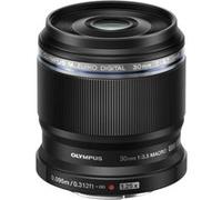 Olympus Objectif Macro M.Zuiko Digital ED 30mm f/3.5 pour appareils MFT (OM-D, PEN, Panasonic G) Noir