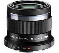 Objectif hybride Olympus M.Zuiko Digital 45mm f/1.8 MSC noir Noir E