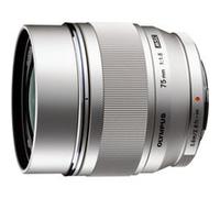 OM Digital Solution Objectif Olympus M.Zuiko ED 75mm F1.8 - Focale fixe lumineuse Micro 4/3 Argent