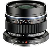 Olympus Objectif hybride M.Zuiko Digital ED 12mm f/2 MSC noir