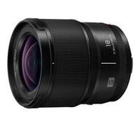 Panasonic Lumix S 18mm F1.8 | Objectif à focale Fixe Plein Format S-S18 (Ultra Grand Angle, Bokeh, Portraits, Vidéo, Tropicalisé, Compact et léger) Noir - Compatible Monture L