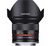 Objectif hybride Samyang 12mm f/2 NCS CS noir pour Sony E Noir G