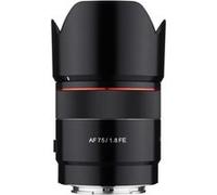 Samyang Objectif AF 75 mm f/1.8 Sony FE – Focale fixe, compact léger, 9 lames – Noir