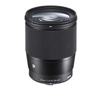 Sigma C 16 mm F1.4 DC DN 67 mm Objectif (adapté à Sony E-mount) noir Reconditionné Comme neuf