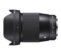 Objectif hybride Sigma 16mm f/1.4 DC DN Contemporary noir pour Fuji X Noir E