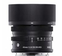 Objectif hybride Sigma 45mm f/2.8 DG DN Contemporary noir pour Sony FE