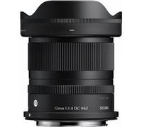 Objectif hybride Sigma DC Contemporary 12 mm f/1.4-16 Noir pour Monture Canon RF Noir E